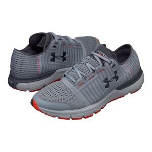 NWT Under Armour Men Speedform Gemini 3 gray & orange size 10.5